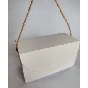 Alternative view of 斜槓的好幫手【原型盒2號】拉扣式弧型手提盒+麻繩