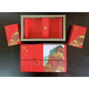【空禮盒-台灣製造】半斤茶葉包裝禮盒/喜氣洋洋/年節送禮/台灣手採茶/高山茶/8兩禮盒：圖片 4