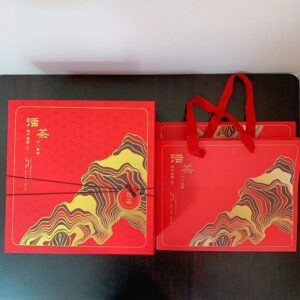 【空禮盒-台灣製造】1斤茶葉包裝禮盒/喜氣洋洋/年節送禮/台灣手採茶/高山茶/雙層抽屜盒/茶葉手提袋：圖片 6