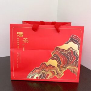【空禮盒-台灣製造】1斤茶葉包裝禮盒/喜氣洋洋/年節送禮/台灣手採茶/高山茶/雙層抽屜盒/茶葉手提袋：圖片 7
